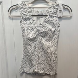 NWT Brandy Melville John Galt Floral Top